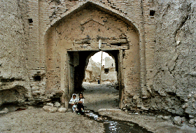 Gate of Salevatabad village